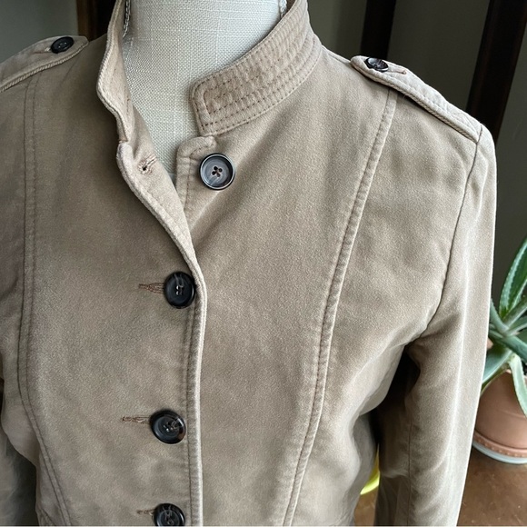 Ralph Lauren Polo Jeans Company Tan Velvet Jacket - Picture 12 of 12